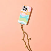 Flat Curb Chain Phone Chain