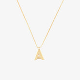 Initial Pendant Necklace