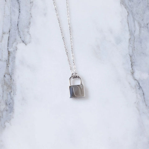 Padlock Pendant Necklace