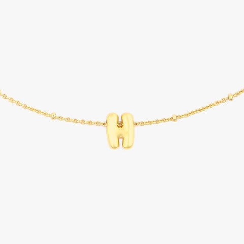 Alphabet Satellite Chain Choker