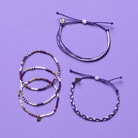 Purple & White Collection