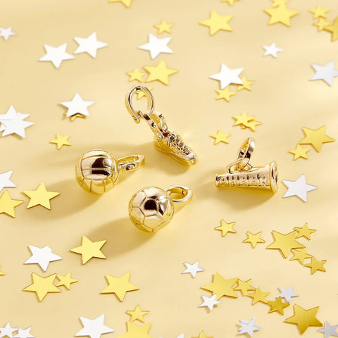 Harper Statement Soccer Ball Charm