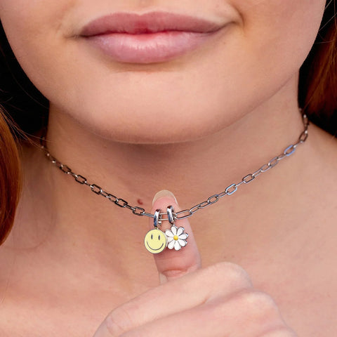 Harper Happy Face Charm