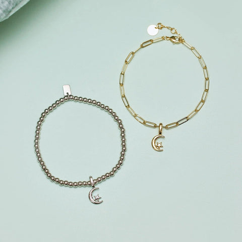 Harper Star and Moon Charm