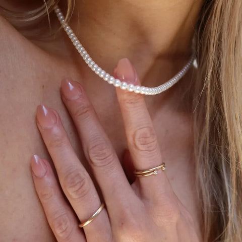 Pearl Bead Choker