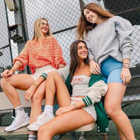 Green, Orange & White Collection