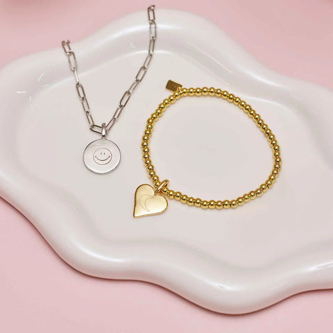 Engravable Heart Harper Charm