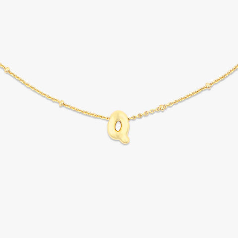 Alphabet Satellite Chain Choker