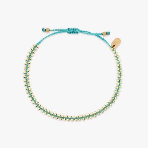 Goldie Woven Seed Bead Bracelet
