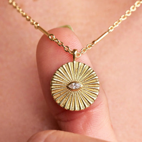 Protective Eye Pendant Necklace