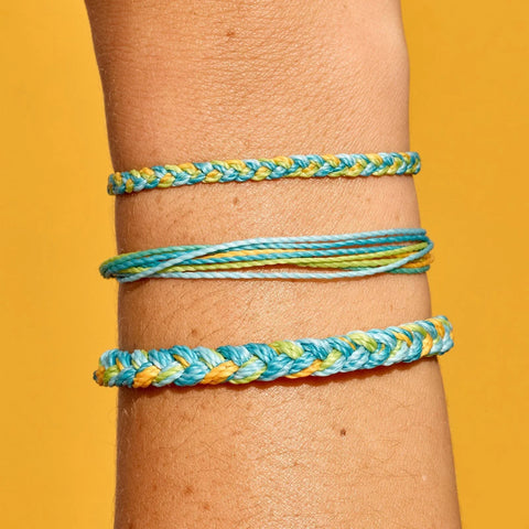 Monaco Multi Mini Braided Bracelet