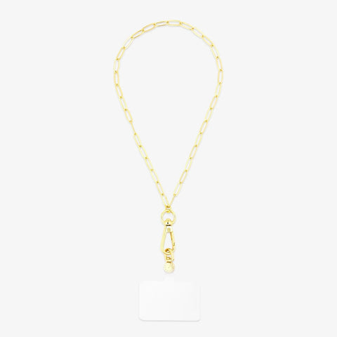Paperclip Chain Wristlet Phone Chain