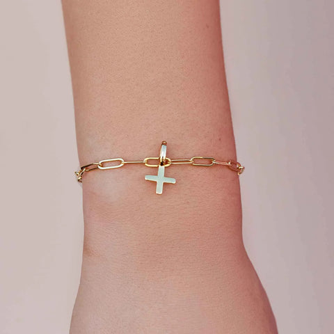 Harper Plus Sign Charm