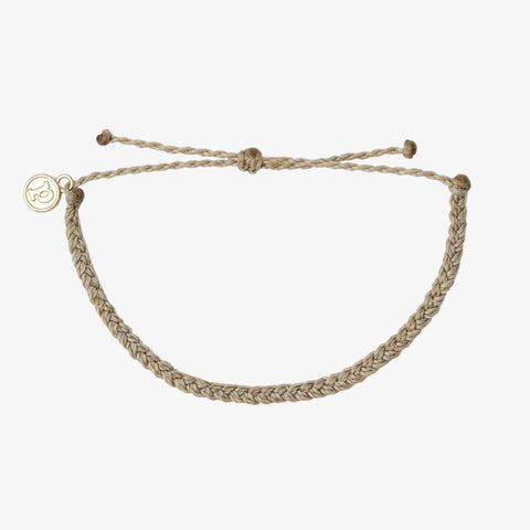 Solid Mini Braided Bracelet