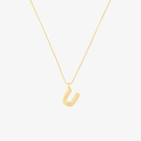 Initial Pendant Necklace