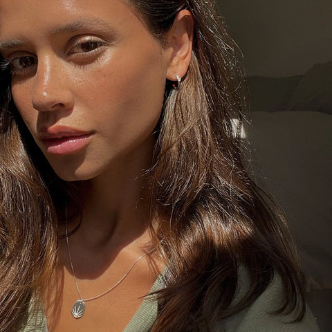 Sunshine Tag Chain Necklace