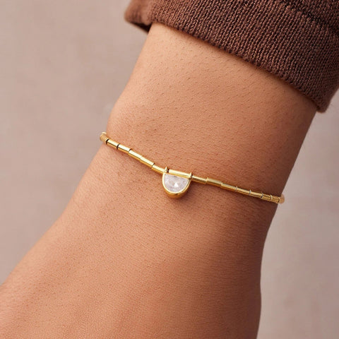 Stone Slider Bracelet
