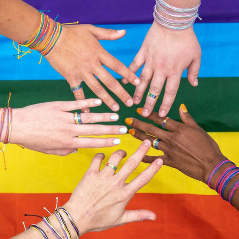 Rainbow Ring Stack