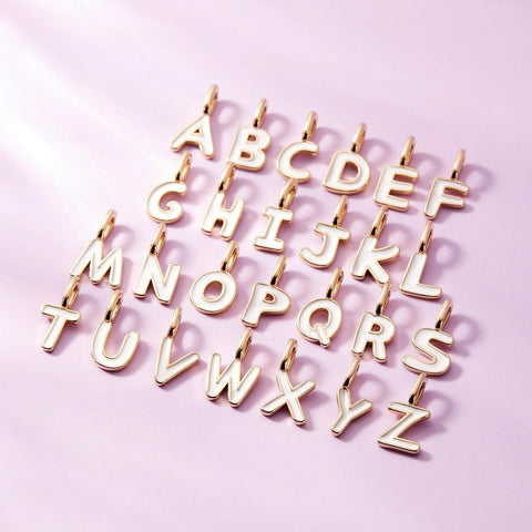 Harper Enamel Alphabet Charm