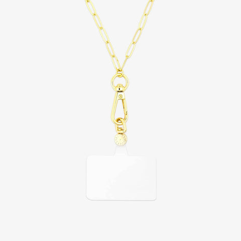 Paperclip Chain Wristlet Phone Chain